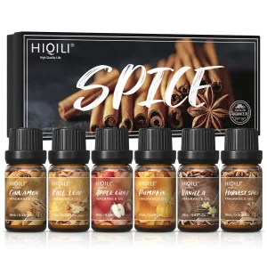 HIQILI Spice Fragrance Oils,TOP 6 Gift Set