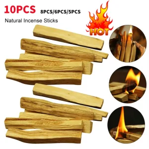 Palo Santo Natural Incense Sticks Wooden Smudging Strips